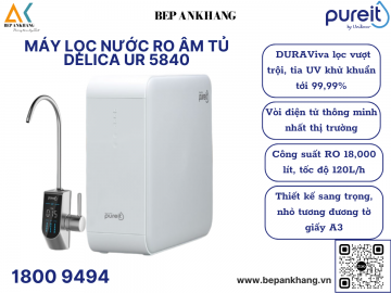 Máy lọc nước RO âm tủ Delica UR 5840